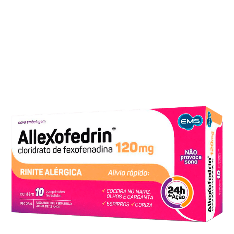 ALLEXOFEDRIN 120MG 10CPR