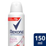 DESODORANTE REXONA AE STAY FRESH FLORES BRANCAS E LICHIA 150