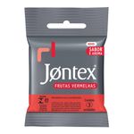 PRESERVATIVO JONTEX FRUTAS VERMELHAS 3UN