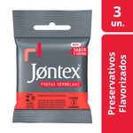PRESERVATIVO JONTEX FRUTAS VERMELHAS 3UN