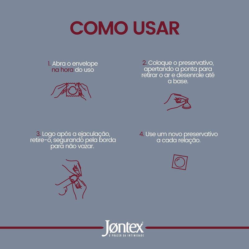 PRESERVATIVO JONTEX FRUTAS VERMELHAS 3UN