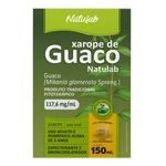 XAROPE DE GUACO 117,6MG/ML NATULAB SEM AÇUCAR 150ML