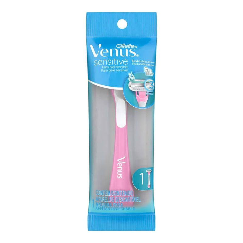 APARELHO GILLETTE VENUS SENSITIVE 1UN
