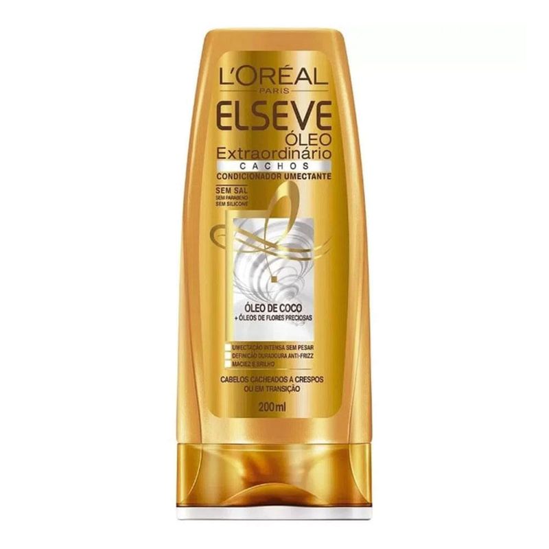 CONDICIONADOR ELSEVE OLEO EXTRAORDINARIO 200ML