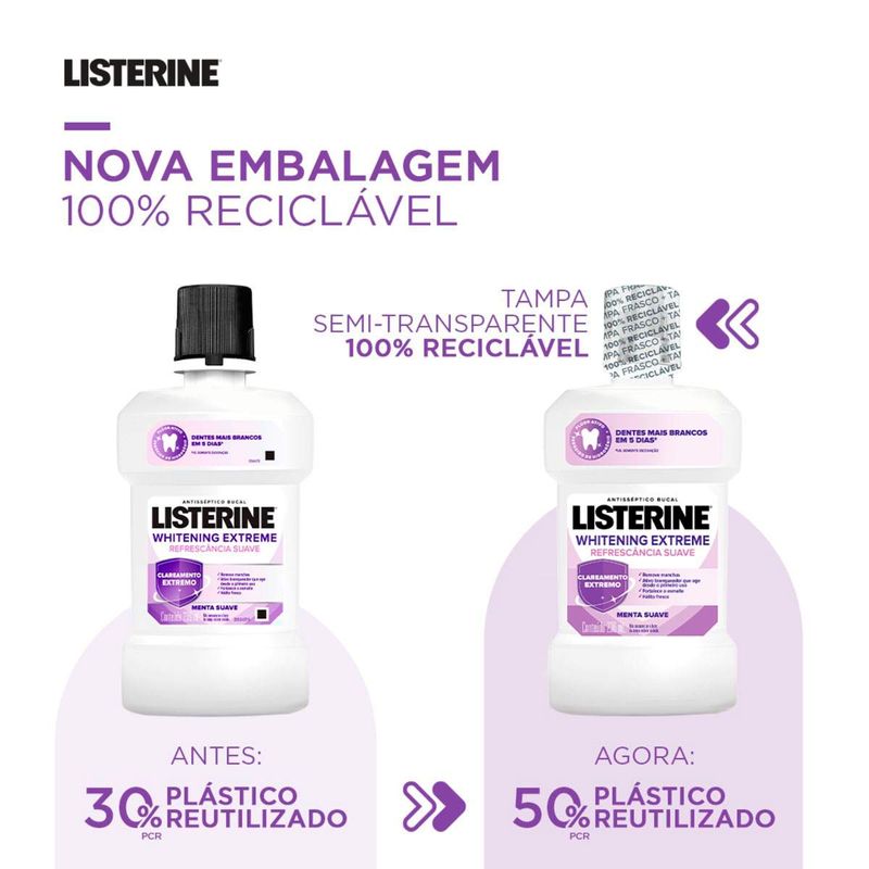 LISTERINE ENXAGUATORIO BUCAL WHITENING EXTREME 236ML