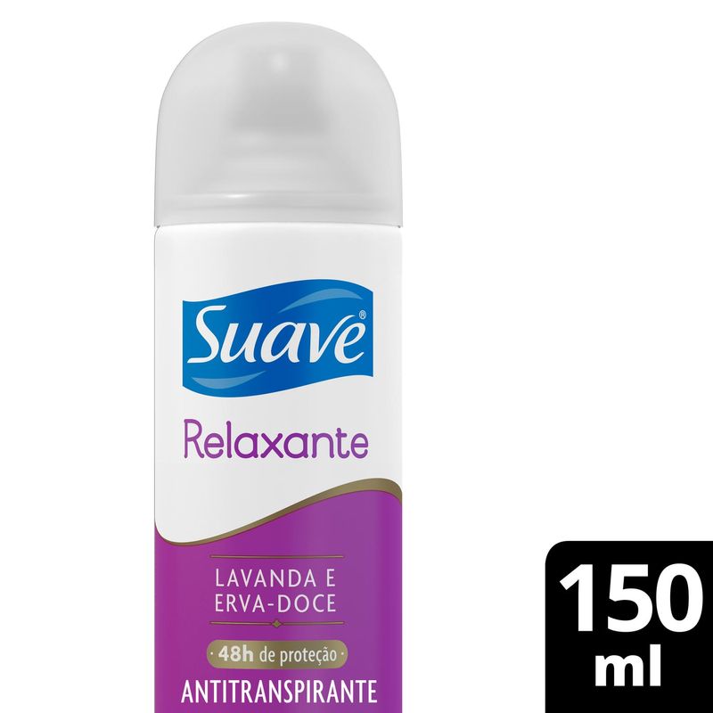 DESODORANTE SUAVE AE LAVANDA ERVA DOCE 150ML