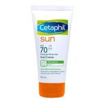 CETAPHIL SUN PROTETOR SOLAR GEL CREME PELE OLEOSA FPS70 50ML