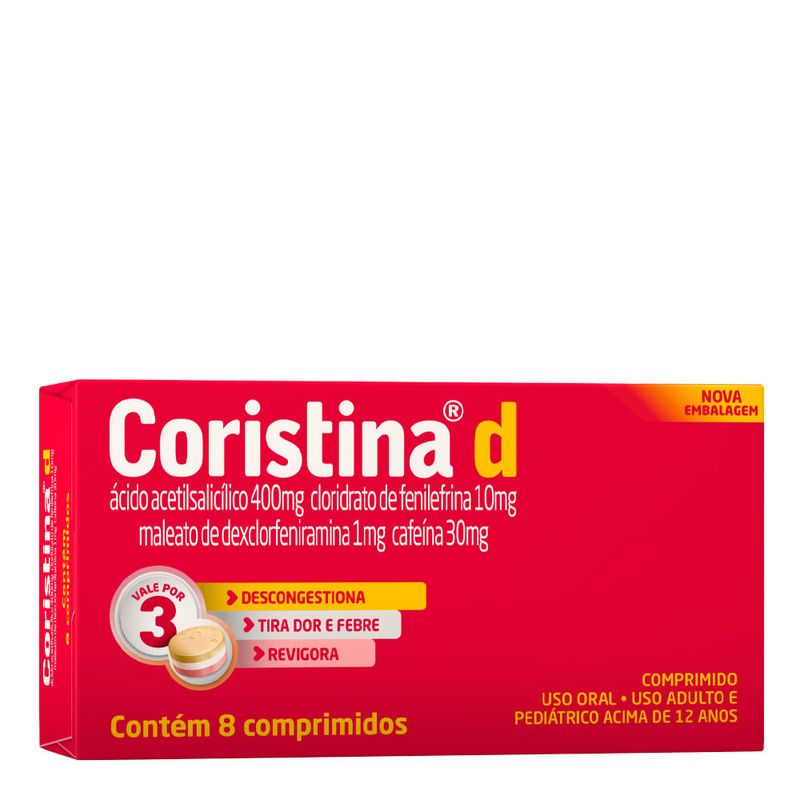 CORISTINA D 8CPR