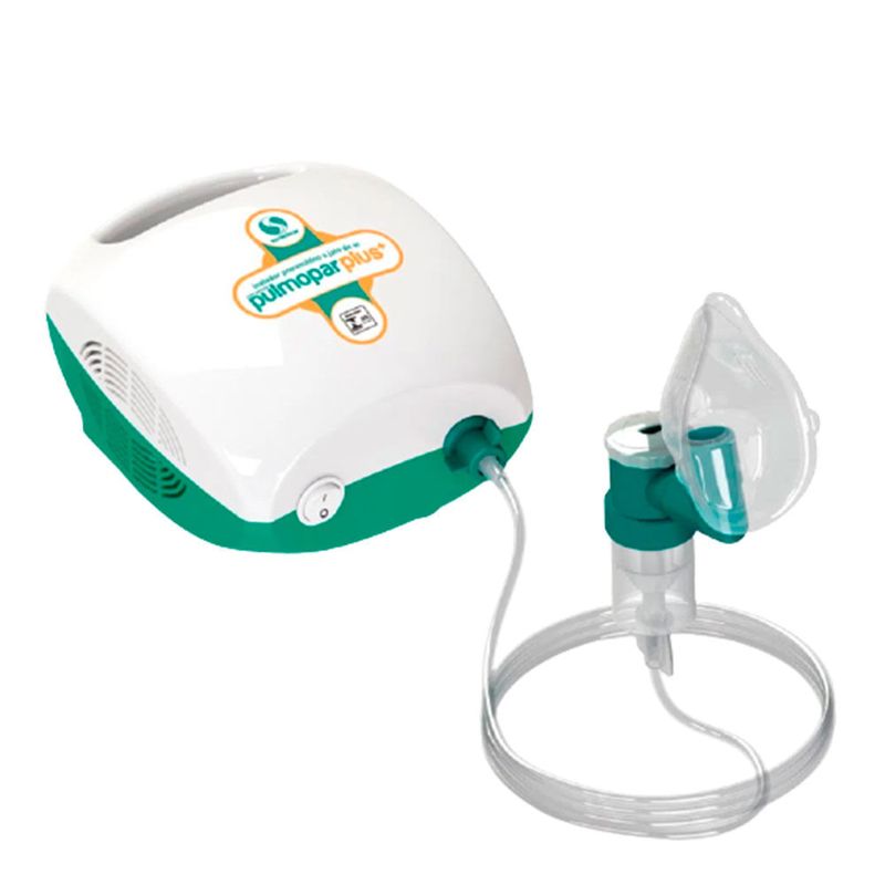 INALADOR NEBULIZADOR PNEUMATICO A JATO DE AR PULMOPAR PLUS