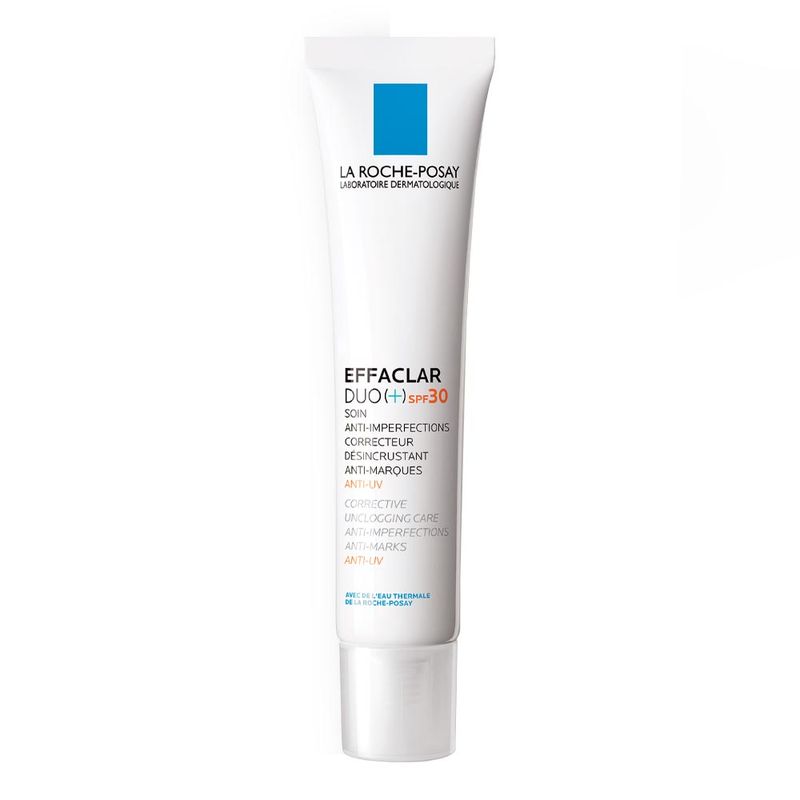 EFFACLAR DUO+ GEL CREME FACIAL ANTI IMPERFEIÇAO FPS30 LA ROC