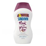 SUNDOWN PRAIA E PISCINA PROTETOR SOLAR FPS70 120ML