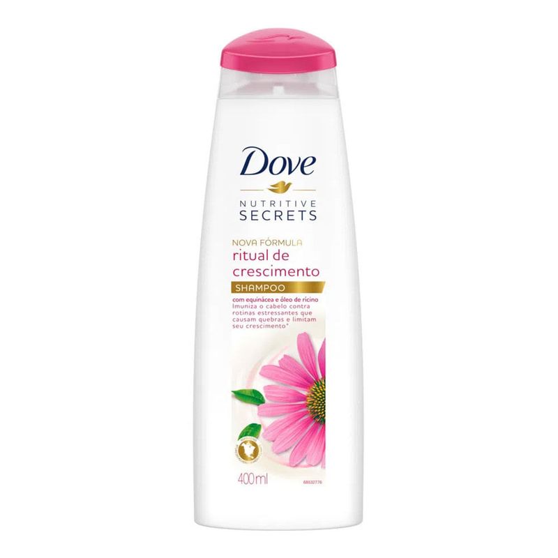DOVE SHAMPOO NUTRITIVE SECRETS RITUAL LISO & NUTRIDO 400ML