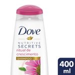 DOVE SHAMPOO NUTRITIVE SECRETS RITUAL LISO & NUTRIDO 400ML