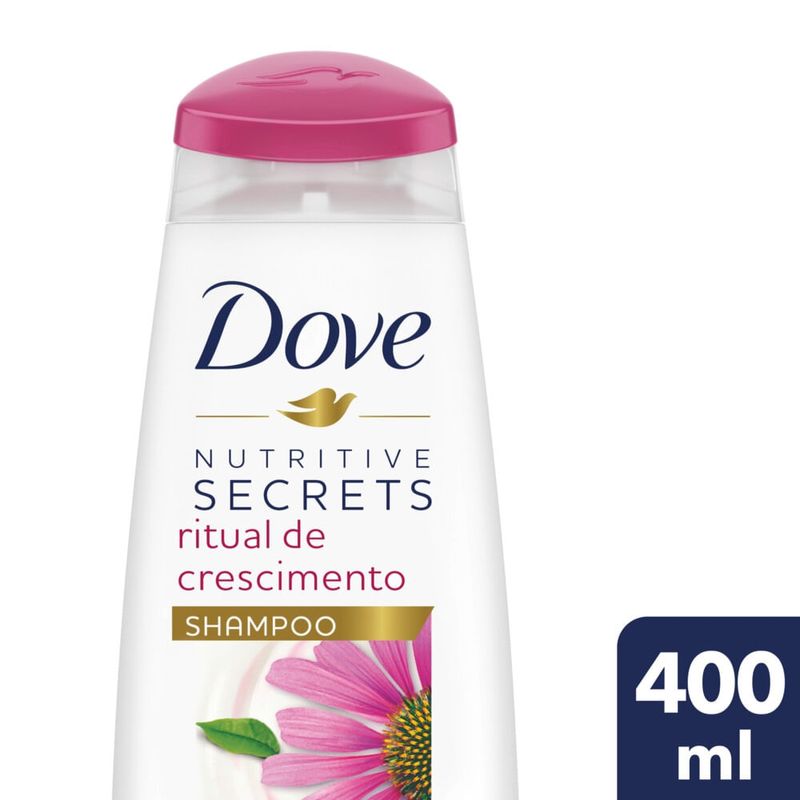 DOVE SHAMPOO NUTRITIVE SECRETS RITUAL LISO & NUTRIDO 400ML