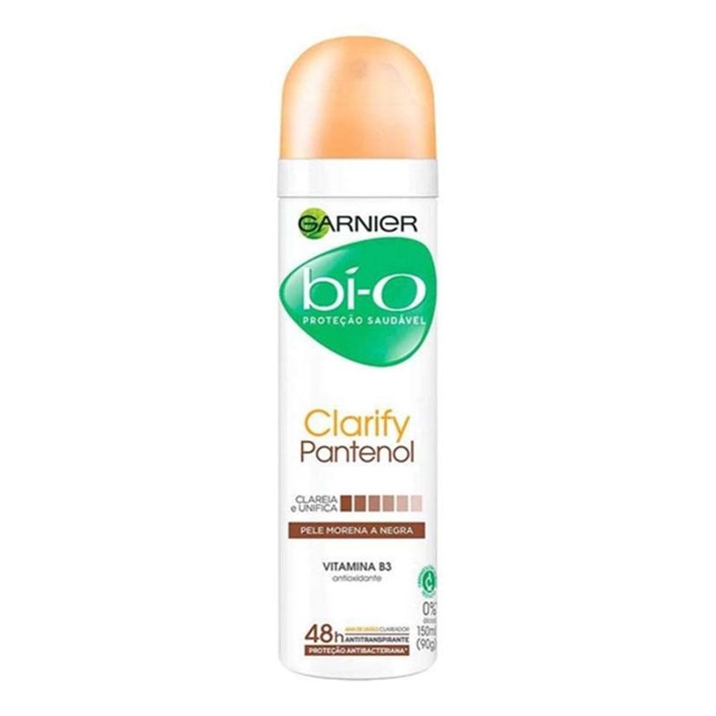 DESODORANTE BIO AE CLARIFY PELE MORENA A NEGRA 150ML