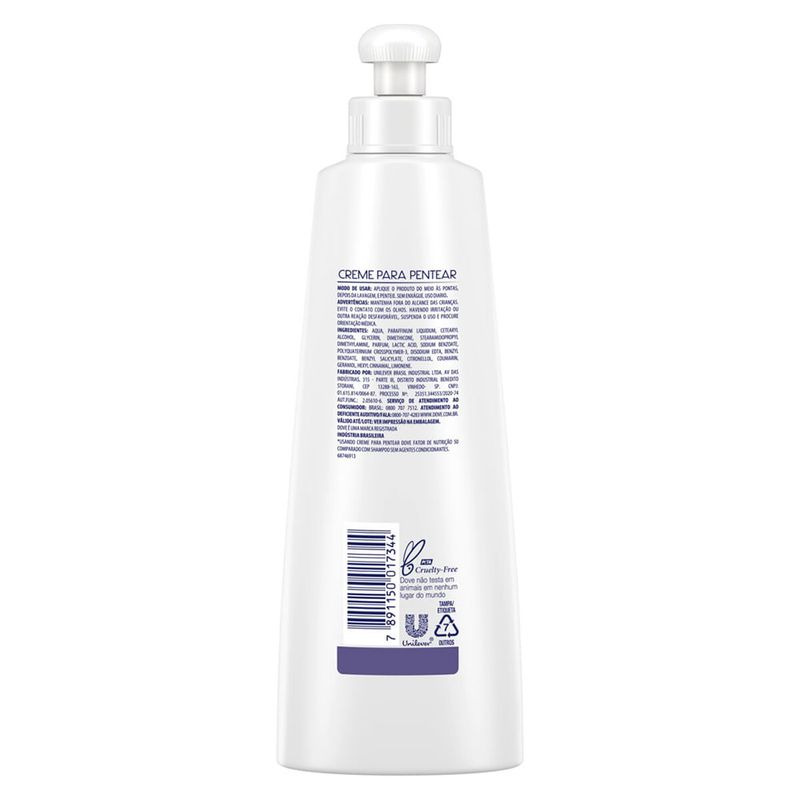 DOVE CREME DE PENTEAR NUTRITIVE SOLUTIONS OLEO NUTRIÇAO 200M