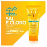 VICHY IDEAL SOLEIL PROTETOR SOLAR HYDRA SOFT FPS70 200ML