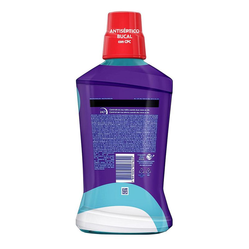 PLAX ENXAGUATORIO BUCAL ICE INFINITY LEVE500ML PAGUE350ML