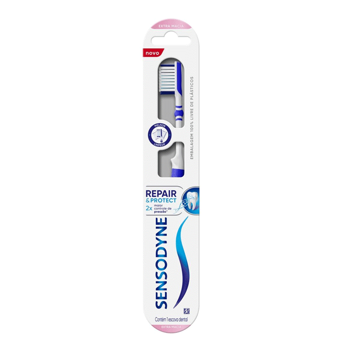 ESCOVA DENTAL SENSODYNE REPAIR E PROTEC EXTRA MACIA