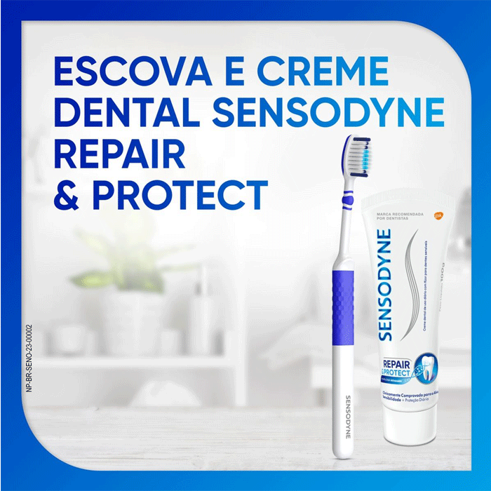 ESCOVA DENTAL SENSODYNE REPAIR E PROTEC EXTRA MACIA