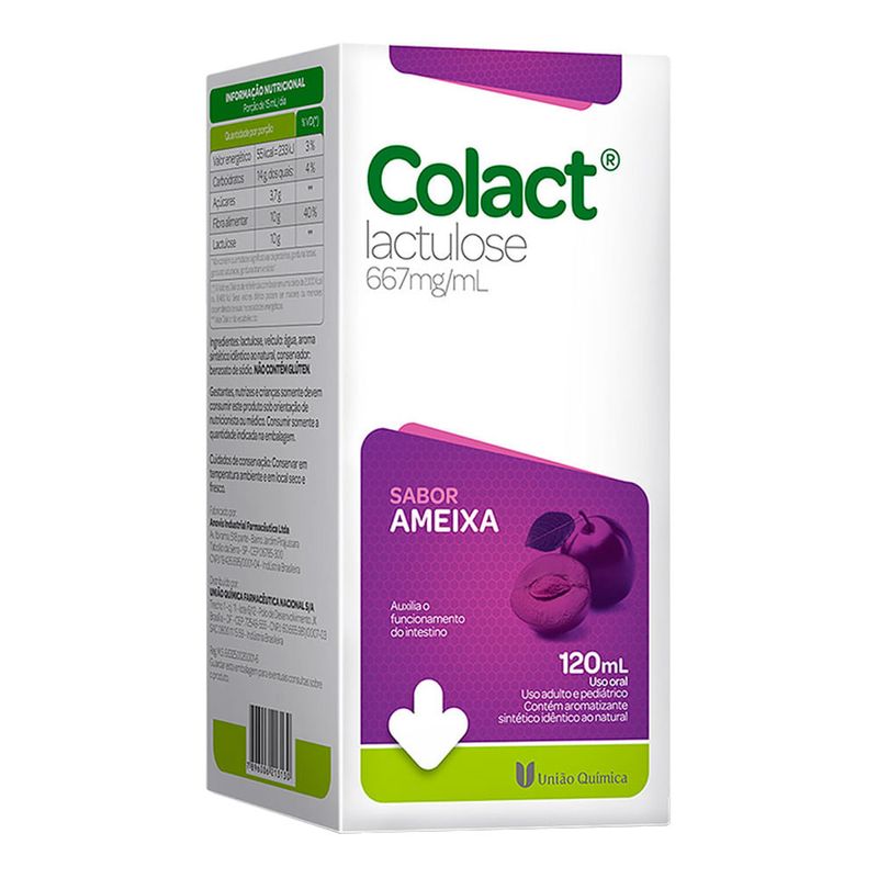 COLACT 667MG/ML AMEIXA 120ML