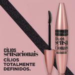 MASCARA PARA CILIOS MAYBELLINE LASH SENSACIONAIS LAVAVEL 9ML