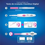 TESTE DE OVULAÇAO CLEARBLUE DIGITAL