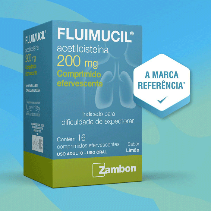 FLUIMUCIL 200MG 16CPR EFERVESCENTES