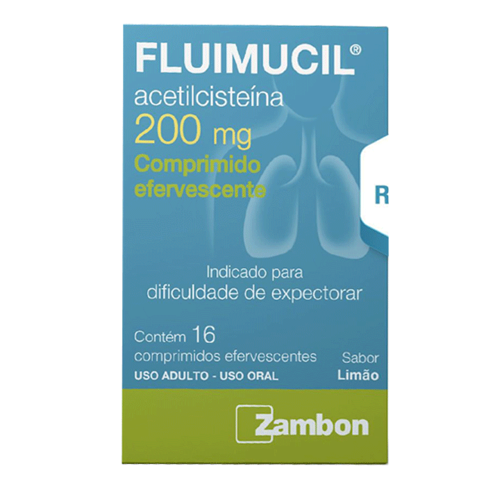 FLUIMUCIL 200MG 16CPR EFERVESCENTES