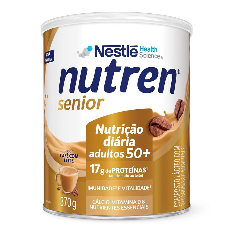 NUTREN SENIOR CAFE COM LEITE 370G
