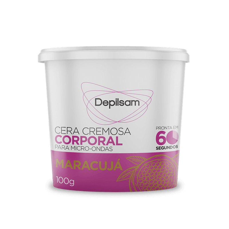 DEPILSAN CERA DEPILATORIA MICROONDAS MARACUJA 100G