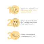 BIODERMA PHOTODERM NUDE TOUCH COR DOURADO OIL CONTROL FPS50+
