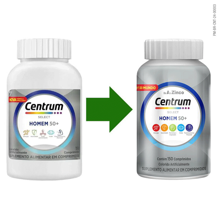 CENTRUM SELECT HOMEM 150CPR