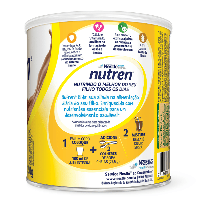 NUTREN KIDS CHOCOLATE 350G
