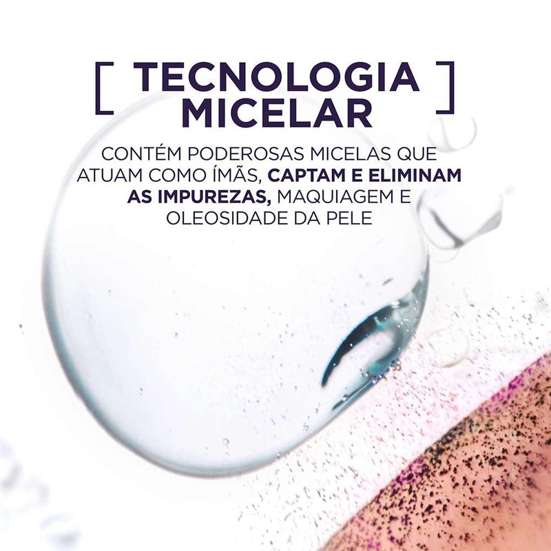 LOREAL AGUA MICELAR SOLUÇAO DE LIMPEZA FACIAL 5EM1 400ML
