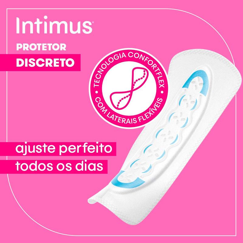 PROTETOR DIARIO INTIMUS DAYS FLEXIVEL SEM ABAS LEVE40 PAGUE3