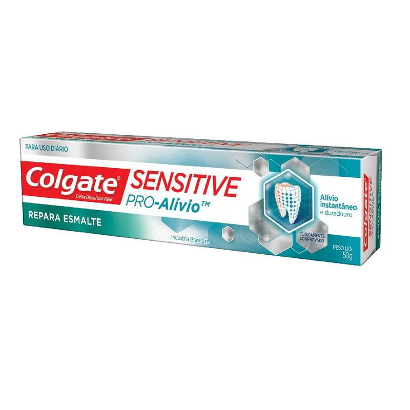 CREME DENTAL COLGATE SENSITIVE PRO ALIVIO REPARA ESMALTE 50G