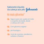 SABONETE LIQUIDO JOHNSONS BABY DA CABEÇA AOS PES COM GL-230