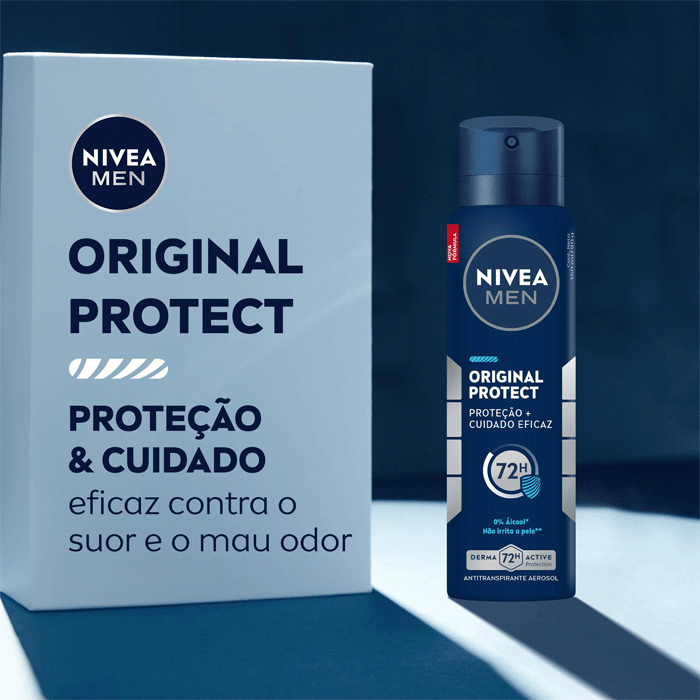 NIVEA DESODORANTE AE ORIGINAL PROTECT MEN 150ML