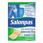 SALONPAS PAIN RELIEF PATCH 7CMX10CM 5ADESIVOS