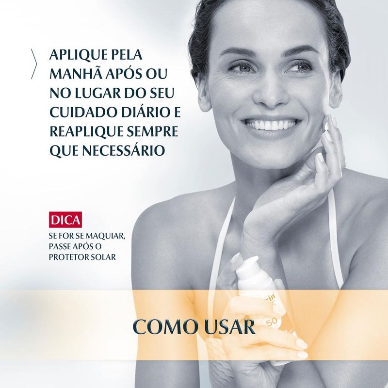 EUCERIN SUN PROTETOR SOLAR FACIAL CC CREAM TINTED CLARO FPS6