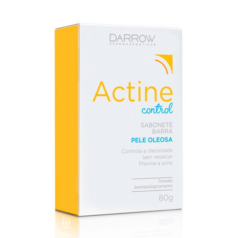ACTINE CONTROL SABONETE EM BARRA PELE OLEOSA 80G