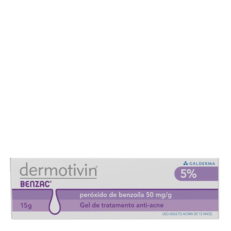 DERMOTIVIN BENZAC 5% 15G