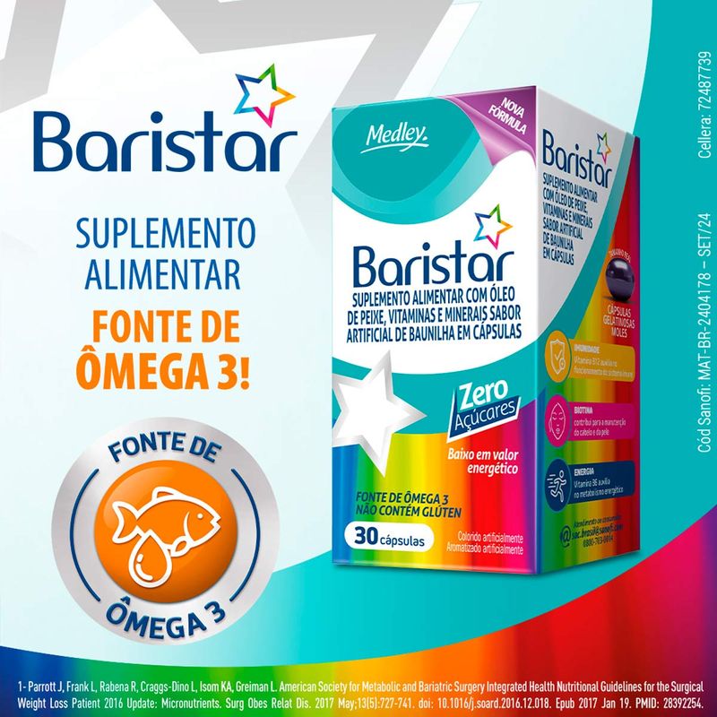 BARISTAR ZERO AÇUCAR 30CAP