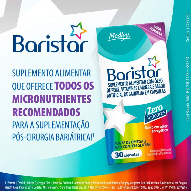 BARISTAR ZERO AÇUCAR 30CAP