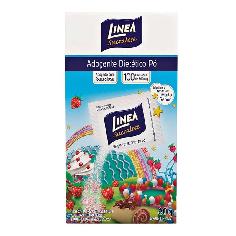 ADOÇANTE LINEA SUCRALOSE 100ENVELOPES