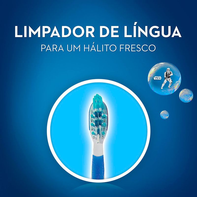 ESCOVA DENTAL INFANTIL ORAL B PRO  SAUDE STAGES 8ANOS STARS