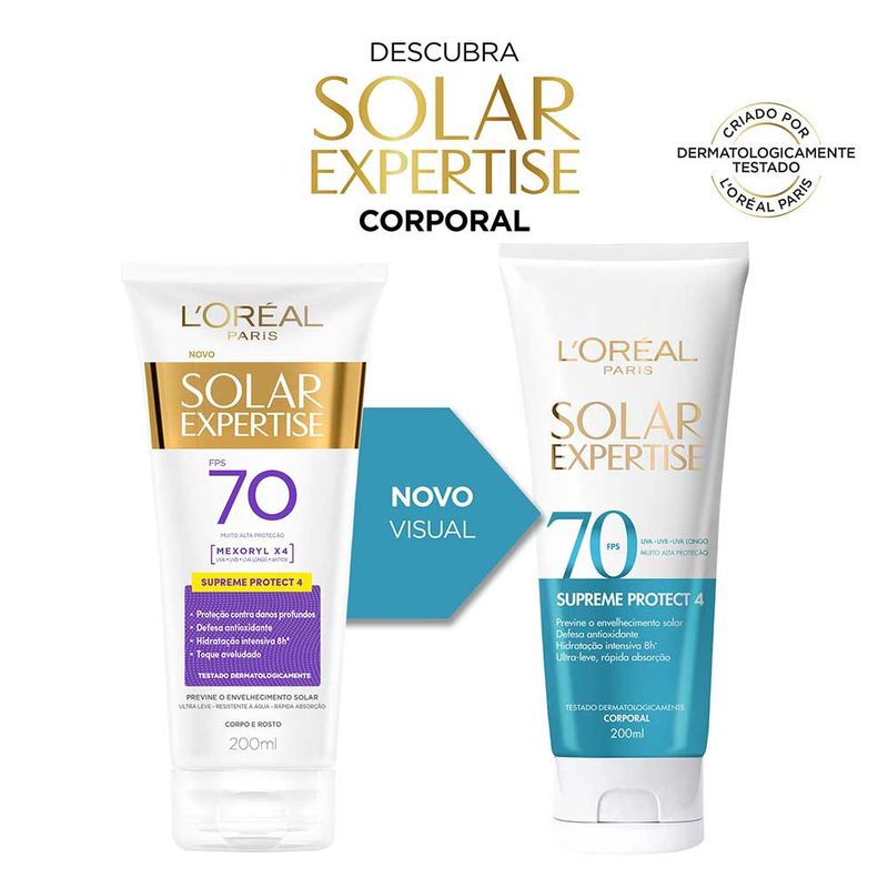 LOREAL EXPERTISE SOLAR SUPREME PROTECT4 FPS7 200ML