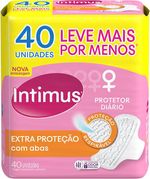 PROTETOR DIARIO INTIMUS DAYS COM ABAS 40UN