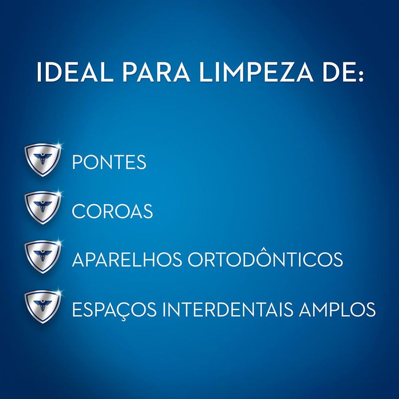 REFIL INTERDENTAL PARA ESCOVA DE DENTE ORAL B CILINDRICO 6UN